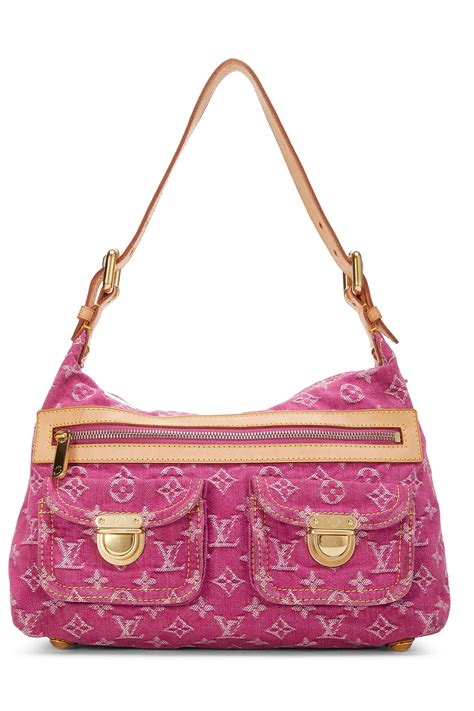 pink louis vuitton jean bag|louis vuitton pink tote bag.